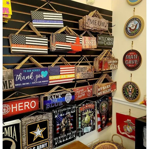 Bienvenidos Wooden Sign, Wall Decor - Picture 14 of 14